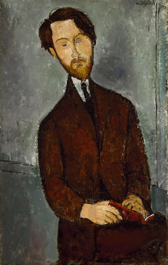 Amedeo Modigliani - 173, Ritratto di Léopold Zborowski, Museum of Fine Arts, Houston